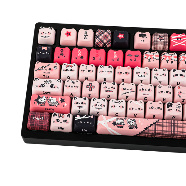 KiiBOOM Sweet Rebel Keycap Set